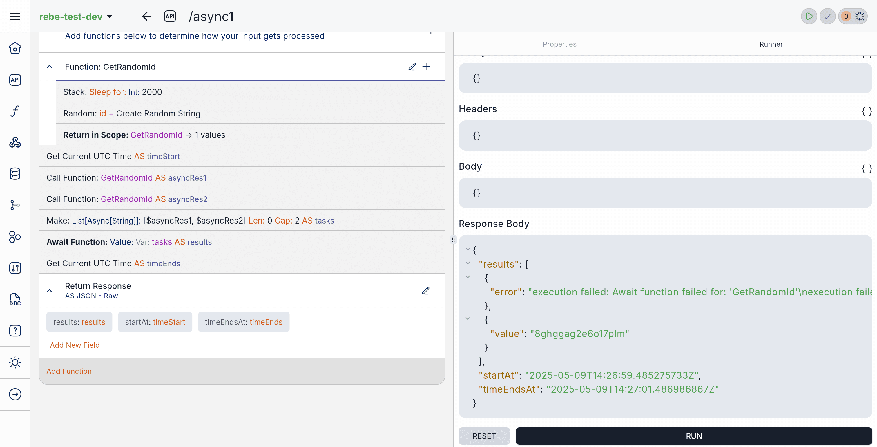 Collect All error handling