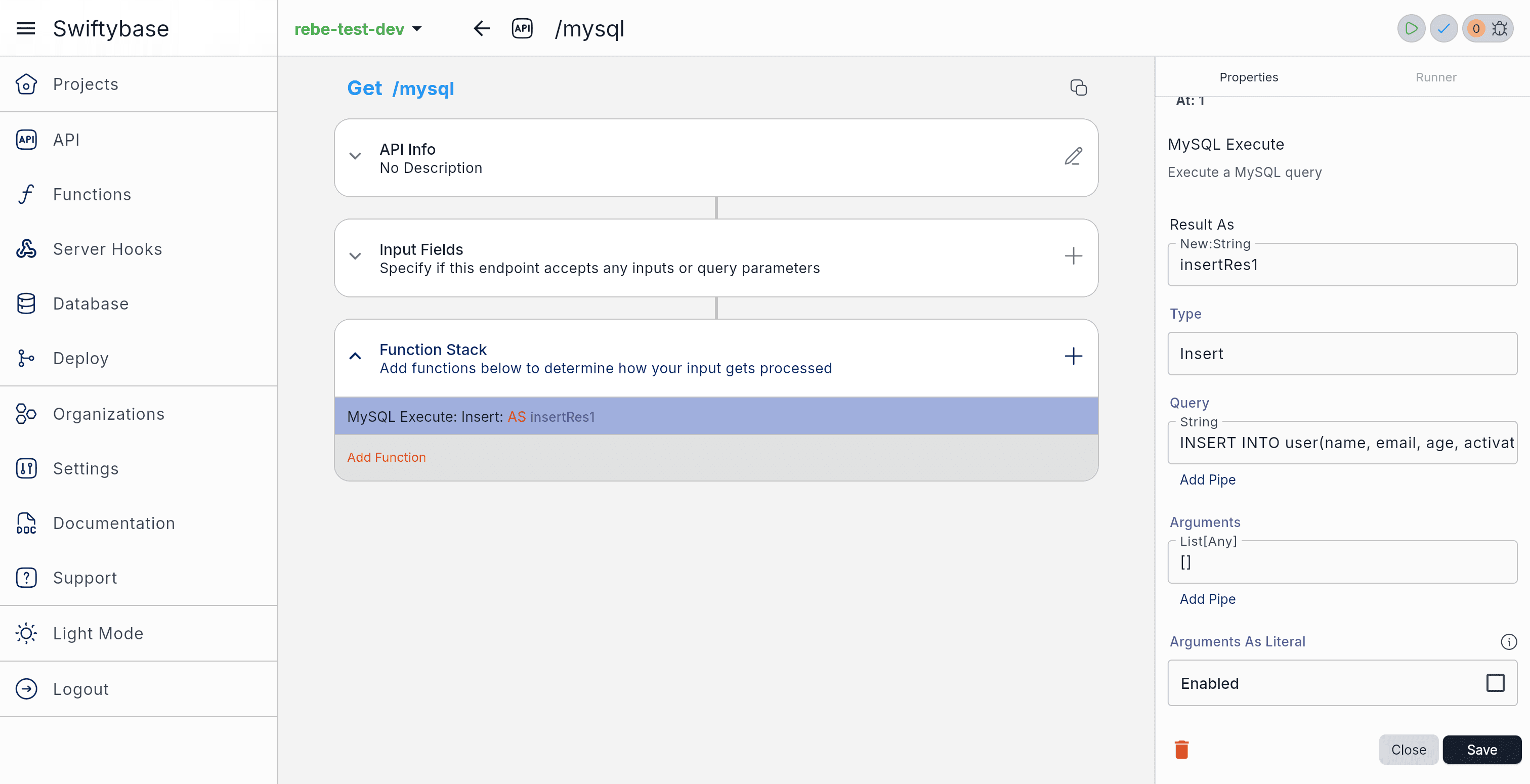 MySQL Insert