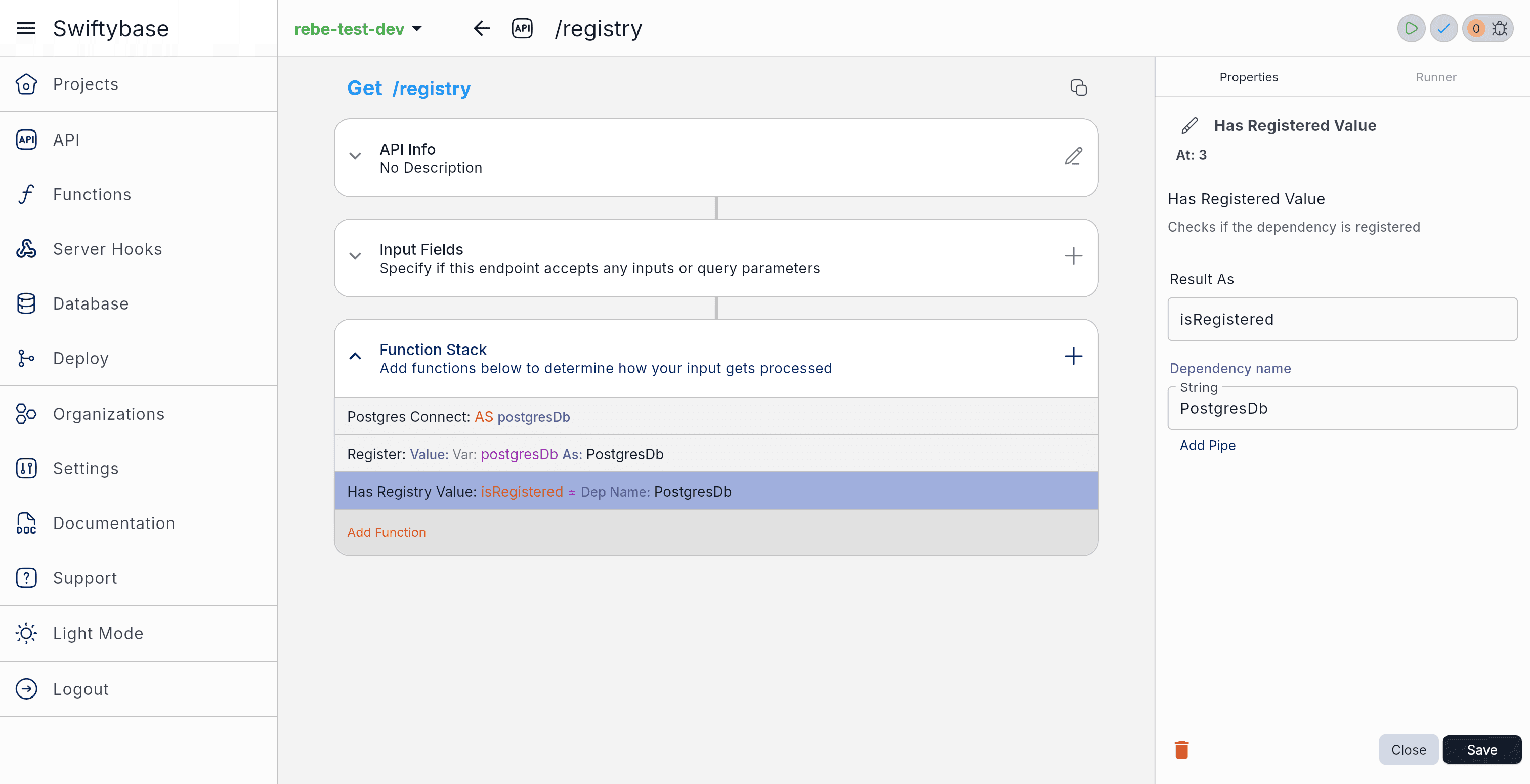 Has Registered Value